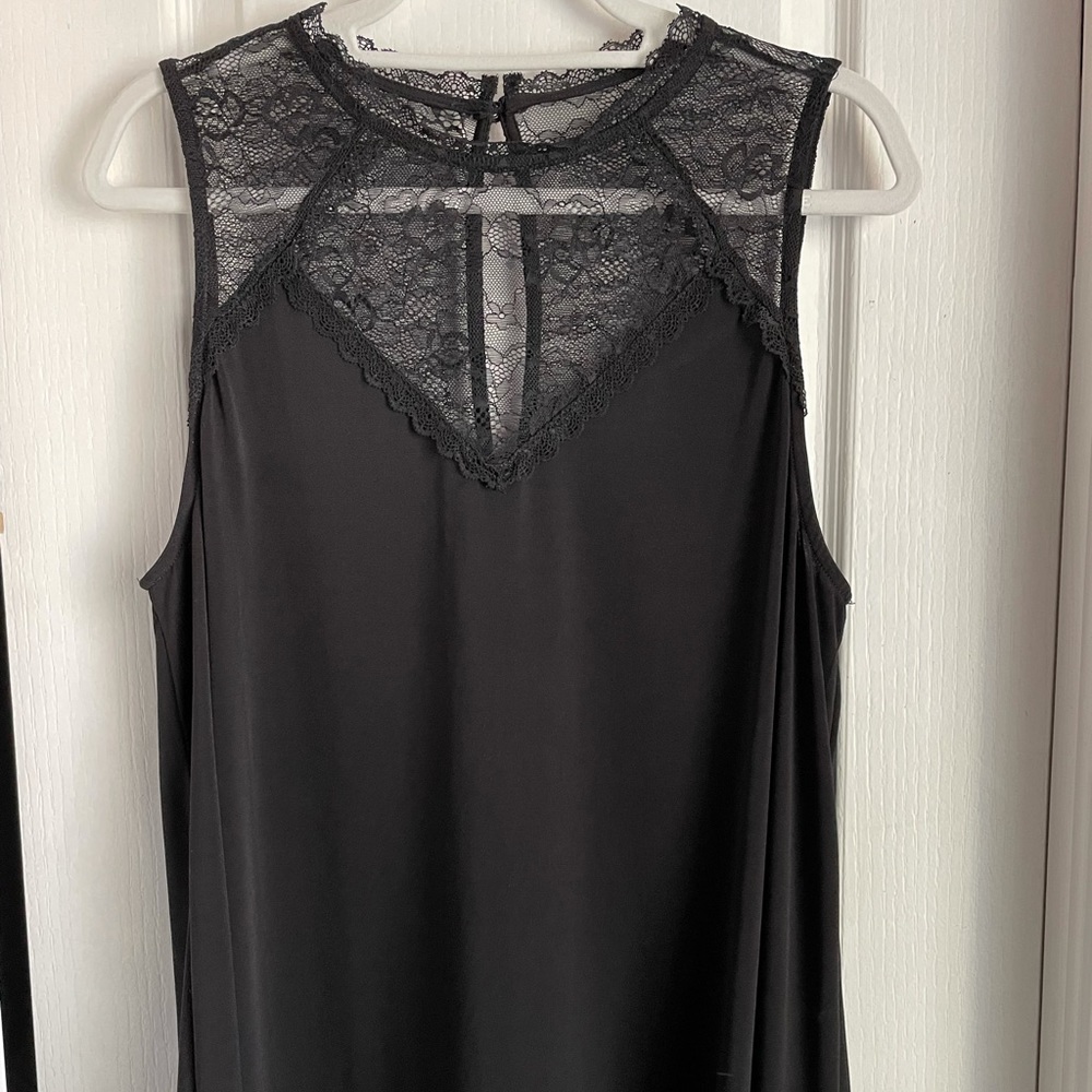 Black Sleeveless Blouse from Torrid